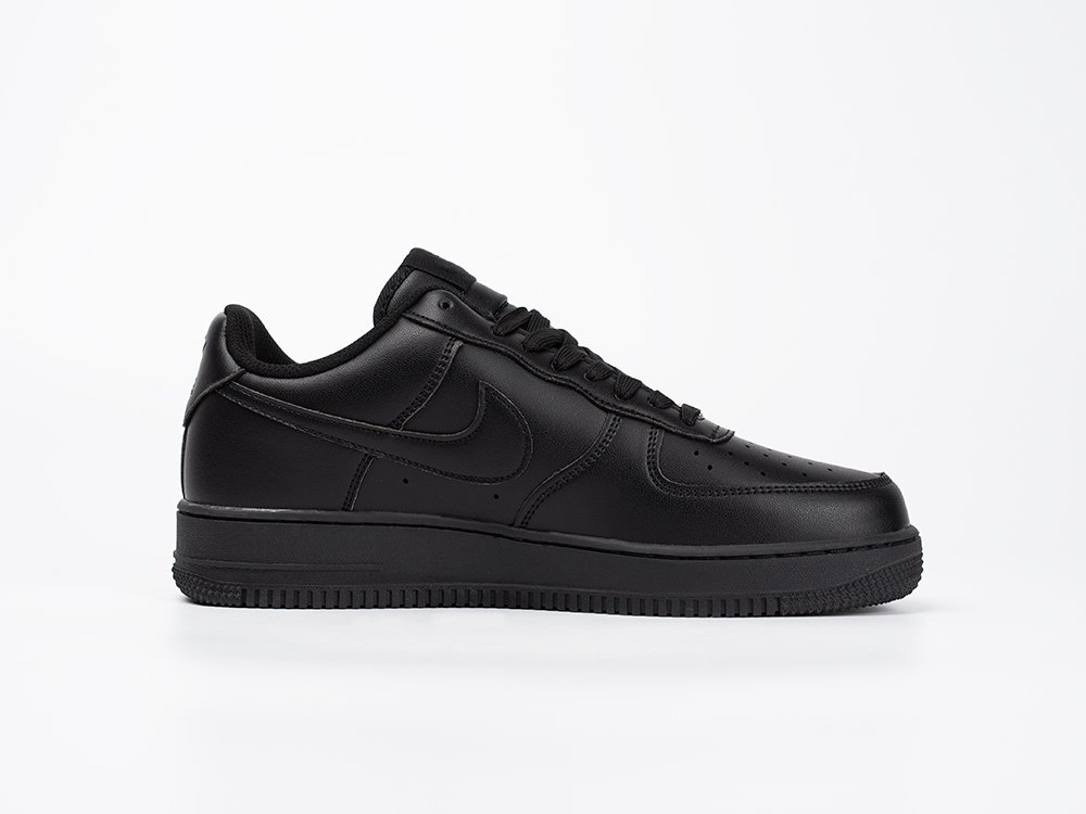 Nike Air Force 1 Low черные кожа мужские (AR33425) - фото 3 Nike Air Force 1 Low черные кожа мужские (AR33425) - фото 3