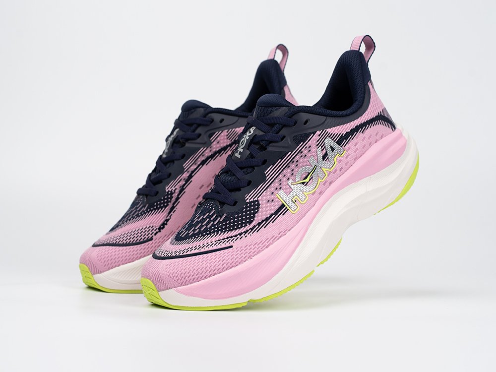 Hoka Skyflow WMNS розовые текстиль женские (AR33428) - фото 2 Hoka Skyflow WMNS розовые текстиль женские (AR33428) - фото 2
