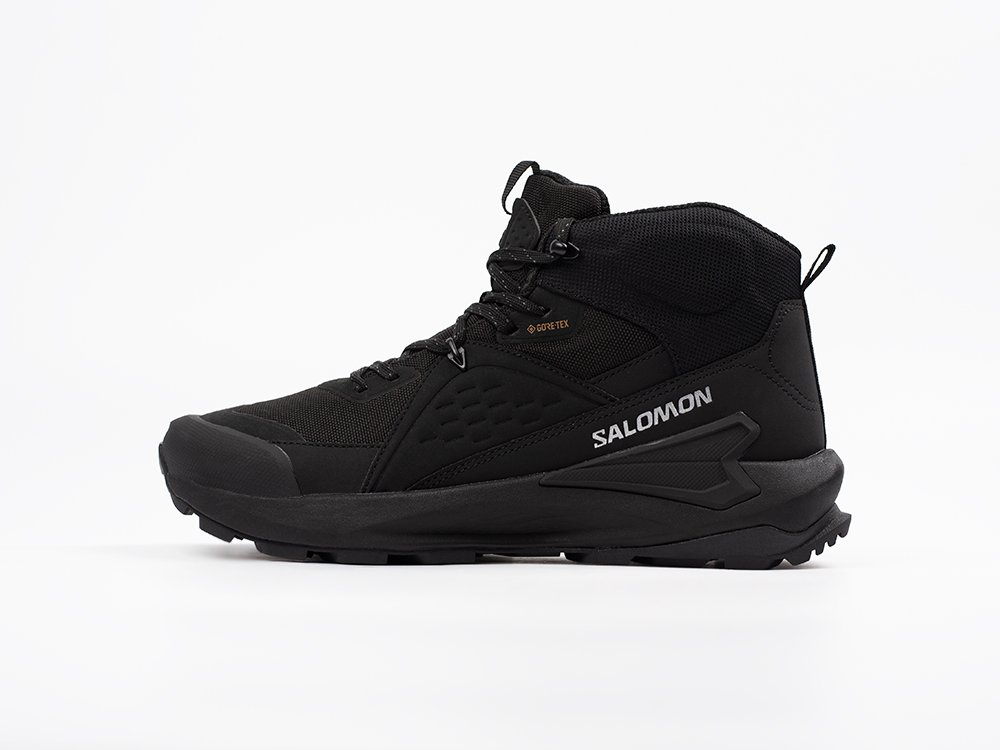 Salomon ELIXIR MID GTX черные текстиль мужские (AR33469) - фото 1 Salomon ELIXIR MID GTX черные текстиль мужские (AR33469) - фото 1
