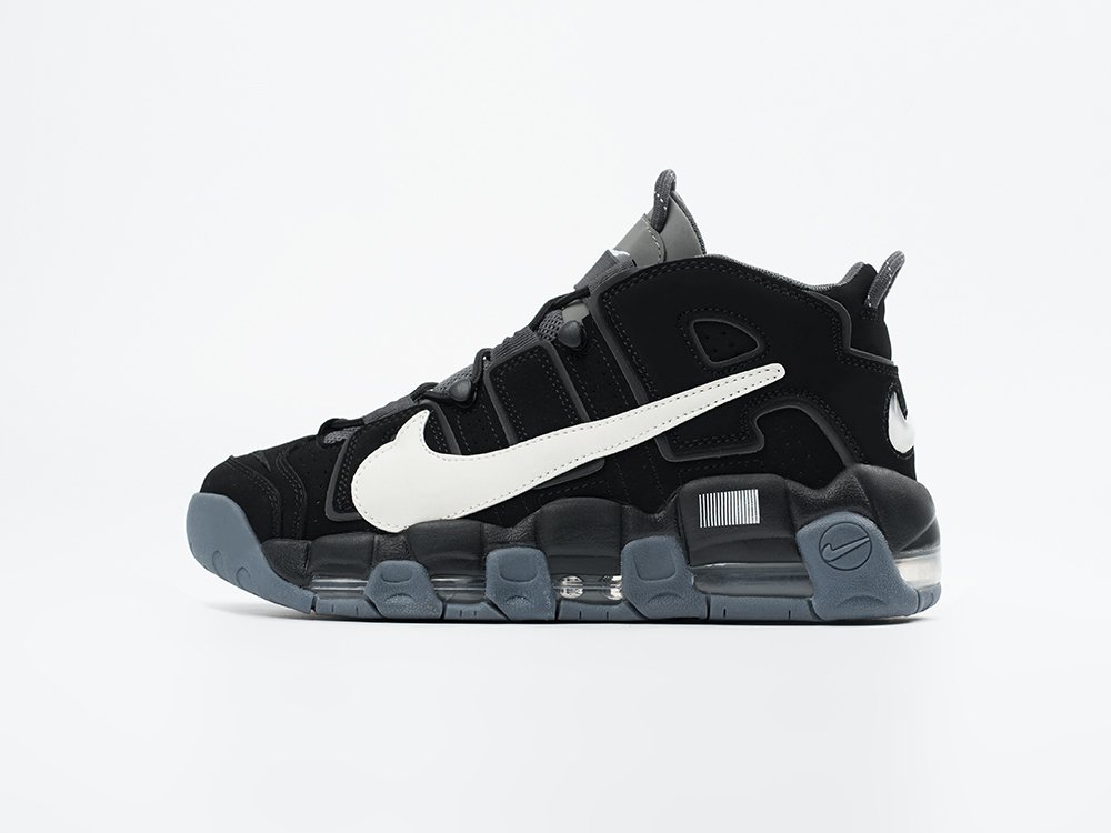 Nike Air More Uptempo черные кожа мужские (AR33474) - фото 1