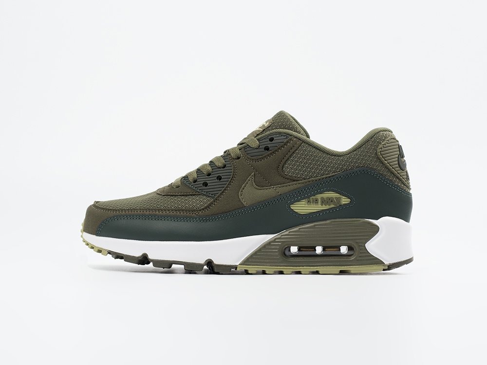 Nike Air Max 90 зеленые текстиль мужские (AR33476) - фото 1