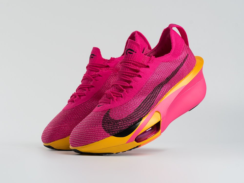 Nike Air Zoom Alphafly Next% 3 WMNS розовые текстиль женские (AR33480) - фото 2 Nike Air Zoom Alphafly Next% 3 WMNS розовые текстиль женские (AR33480) - фото 2