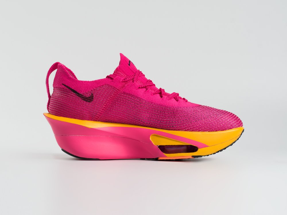 Nike Air Zoom Alphafly Next% 3 WMNS розовые текстиль женские (AR33480) - фото 3