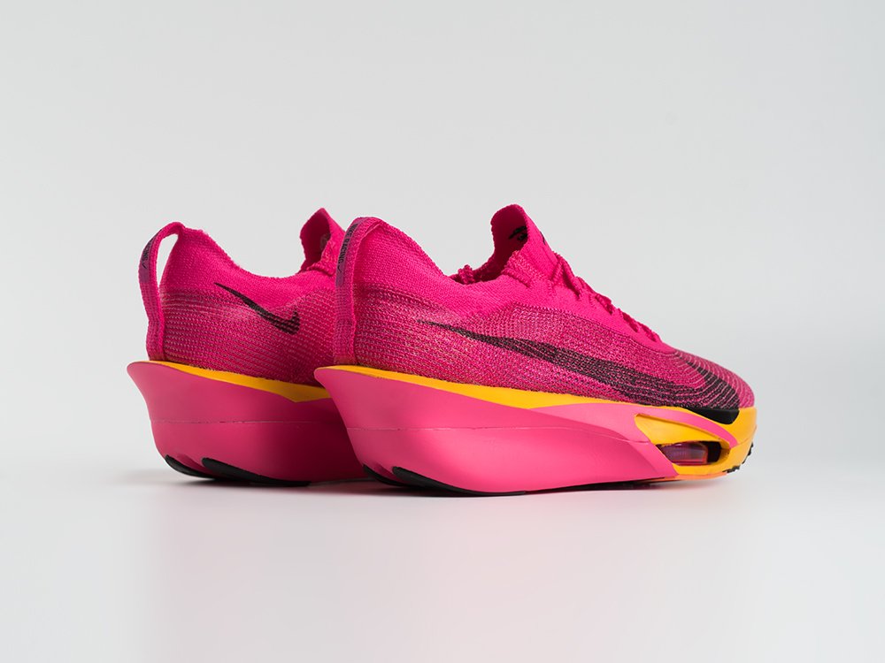 Nike Air Zoom Alphafly Next% 3 WMNS розовые текстиль женские (AR33480) - фото 4