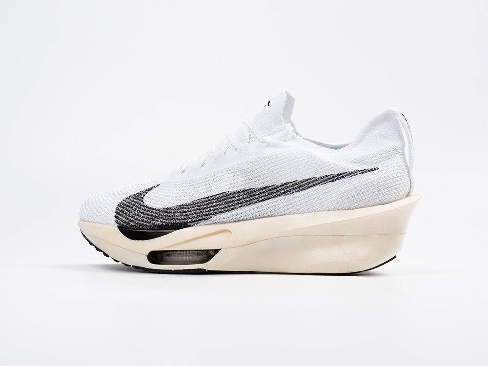 Nike Air Zoom Alphafly Next% 3 белые текстиль мужские (AR33481) - фото 1 Nike Air Zoom Alphafly Next% 3 белые текстиль мужские (AR33481) - фото 1