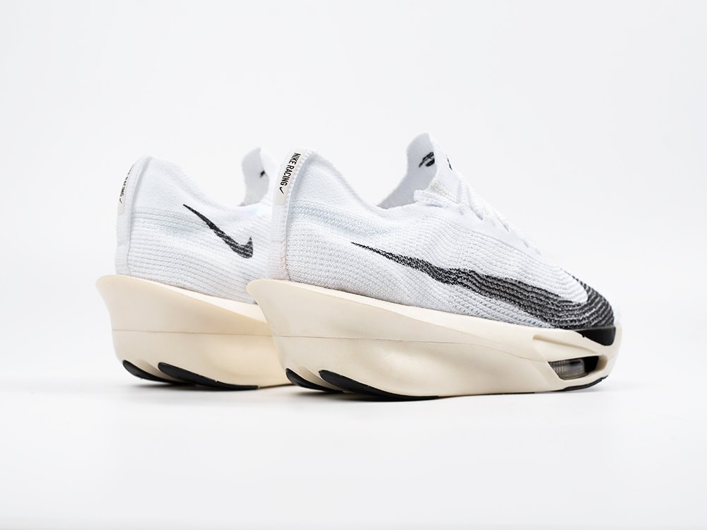 Nike Air Zoom Alphafly Next% 3 белые текстиль мужские (AR33481) - фото 4 Nike Air Zoom Alphafly Next% 3 белые текстиль мужские (AR33481) - фото 4