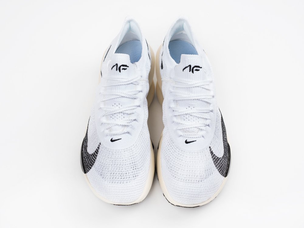 Nike Air Zoom Alphafly Next% 3 белые текстиль мужские (AR33481) - фото 6