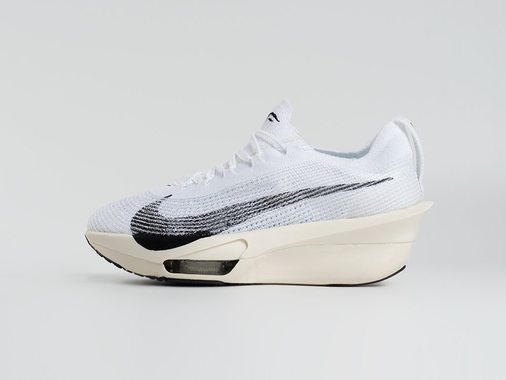 Nike Air Zoom Alphafly Next% 3 WMNS белые текстиль женские (AR33482) - фото 1