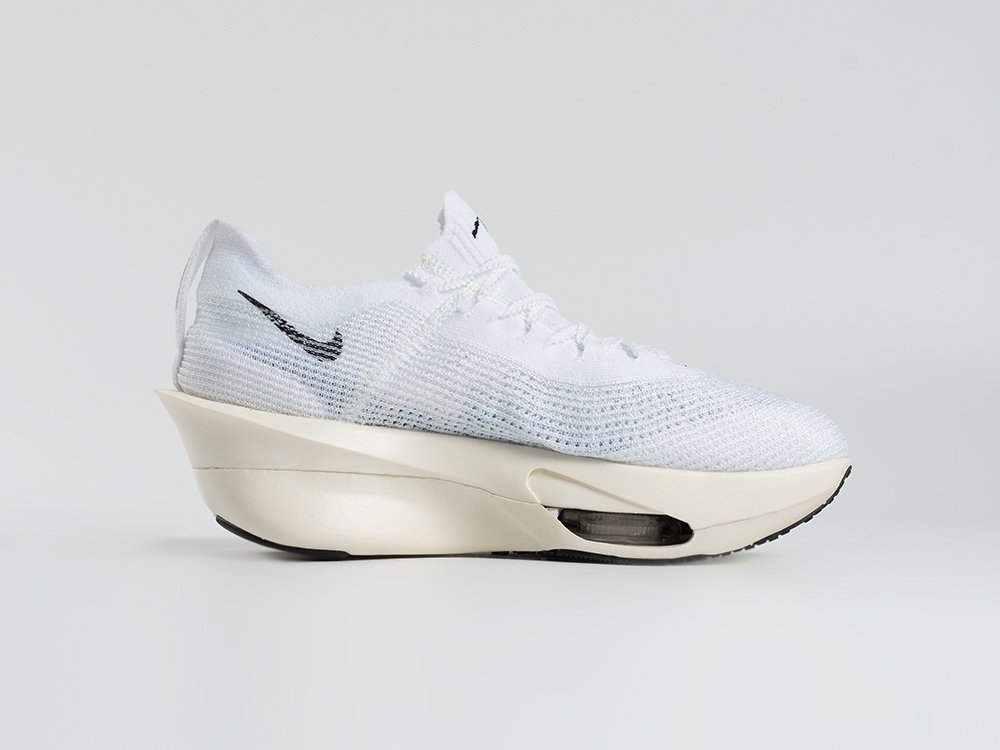 Nike Air Zoom Alphafly Next% 3 WMNS белые текстиль женские (AR33482) - фото 3