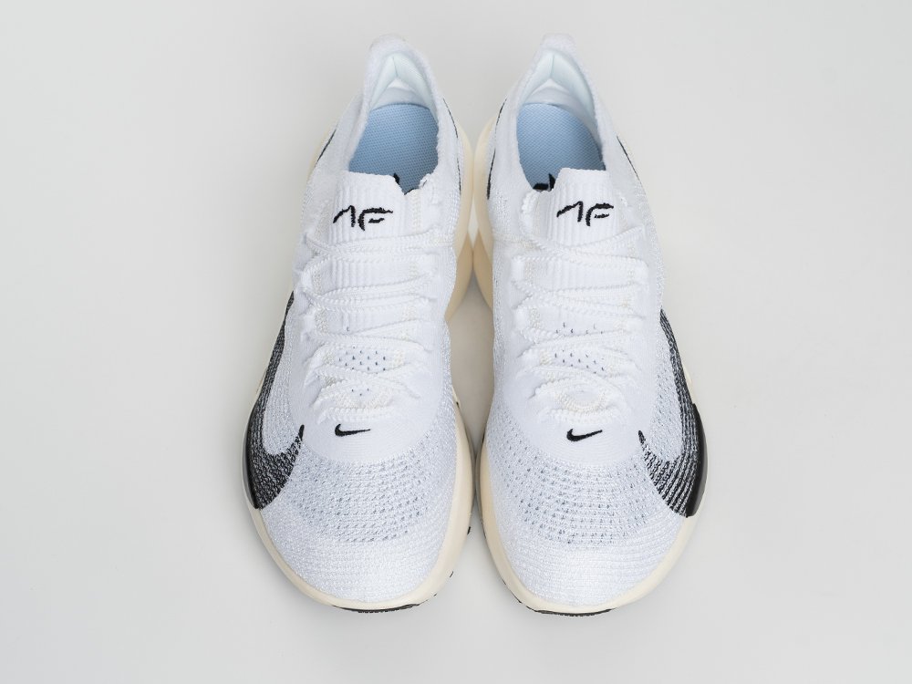 Nike Air Zoom Alphafly Next% 3 WMNS белые текстиль женские (AR33482) - фото 6