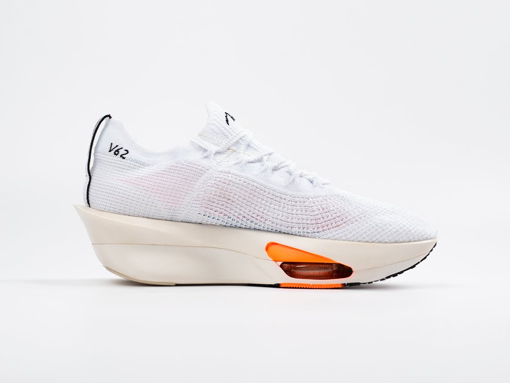 Nike Air Zoom Alphafly Next% 3 белые текстиль мужские (AR33483) - фото 3