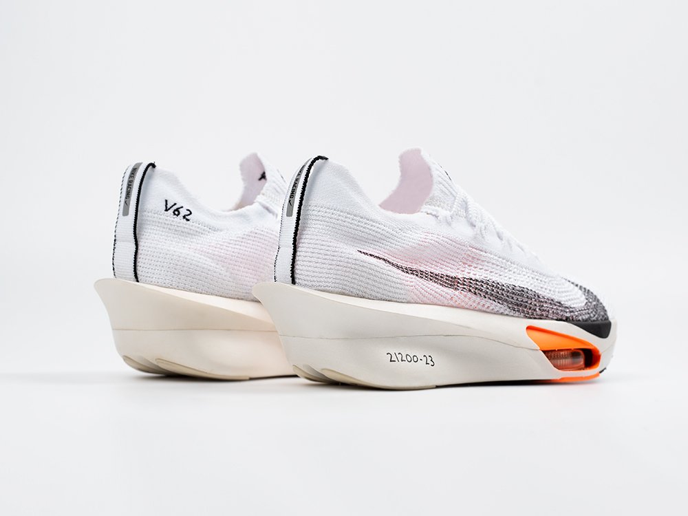 Nike Air Zoom Alphafly Next% 3 белые текстиль мужские (AR33483) - фото 4