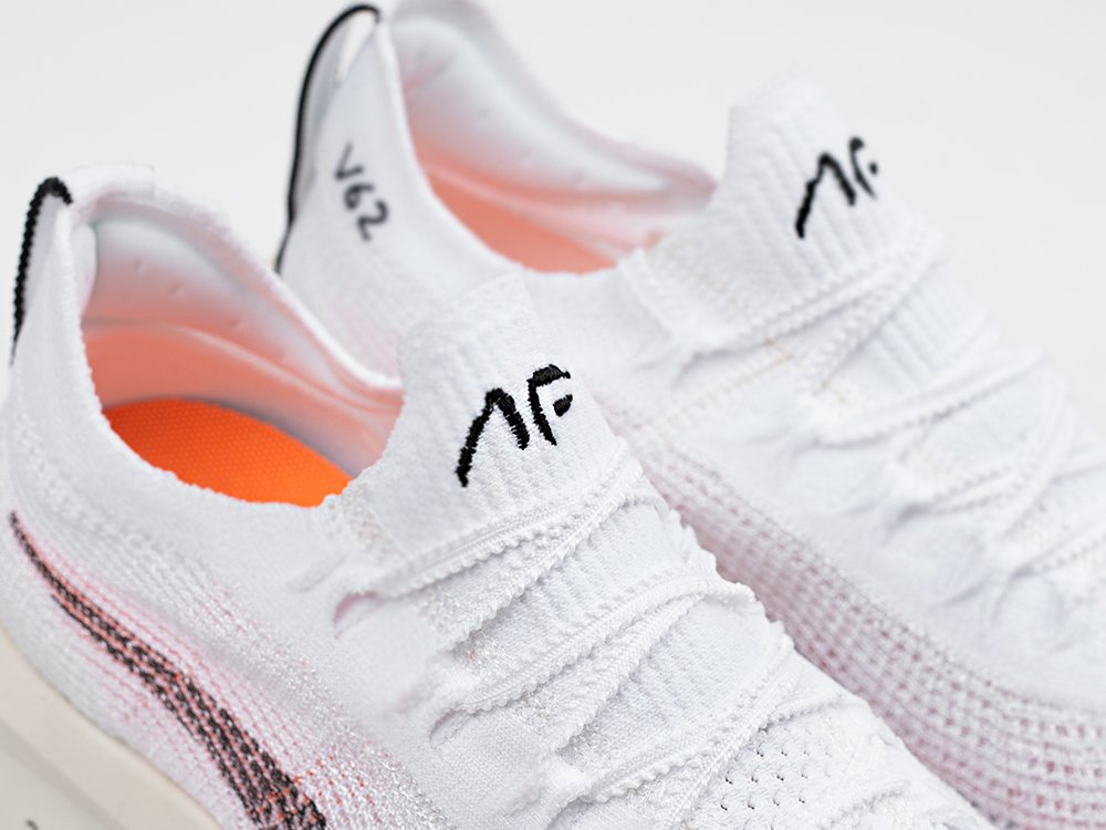Nike Air Zoom Alphafly Next% 3 белые текстиль мужские (AR33483) - фото 7 Nike Air Zoom Alphafly Next% 3 белые текстиль мужские (AR33483) - фото 7