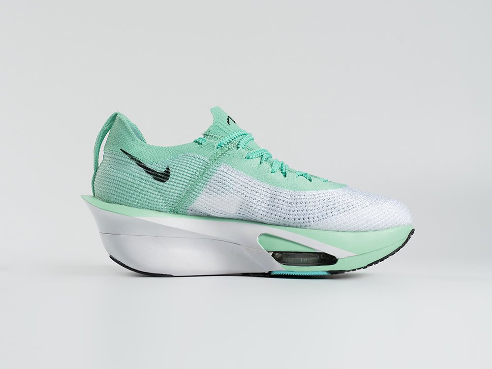 Nike Air Zoom Alphafly Next% 3 зеленые текстиль мужские (AR33484) - фото 3