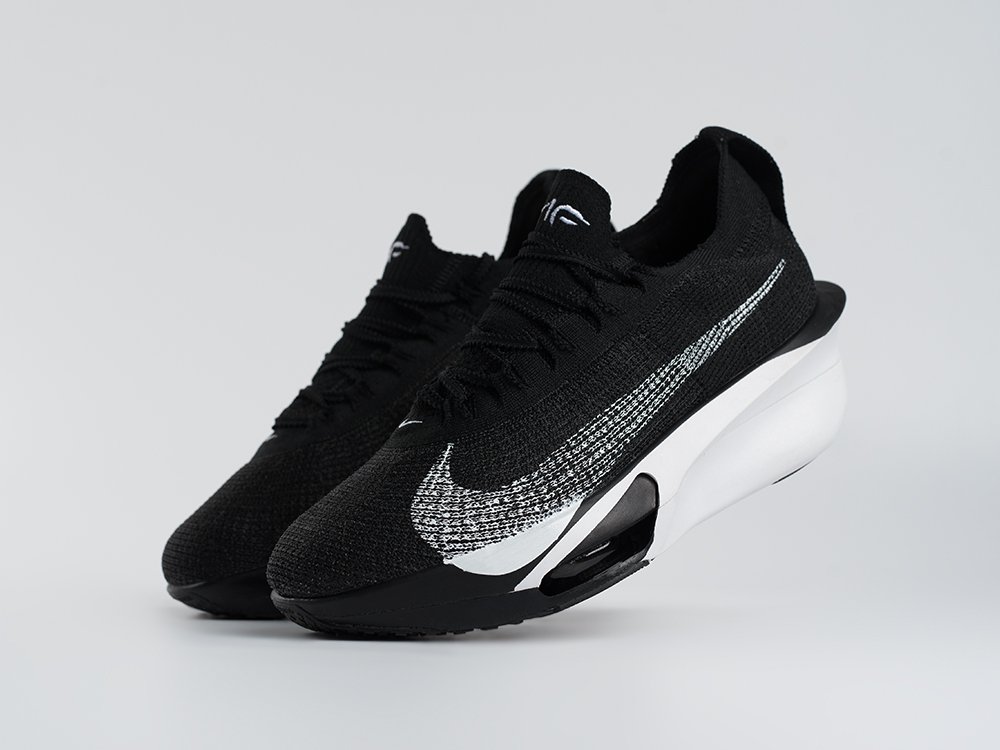 Nike Air Zoom Alphafly Next% 3 черные текстиль мужские (AR33486) - фото 2 Nike Air Zoom Alphafly Next% 3 черные текстиль мужские (AR33486) - фото 2