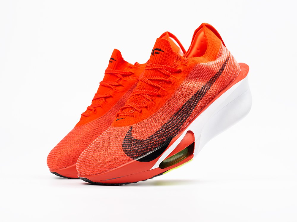 Nike Air Zoom Alphafly Next% 3 красные текстиль мужские (AR33487) - фото 2 Nike Air Zoom Alphafly Next% 3 красные текстиль мужские (AR33487) - фото 2