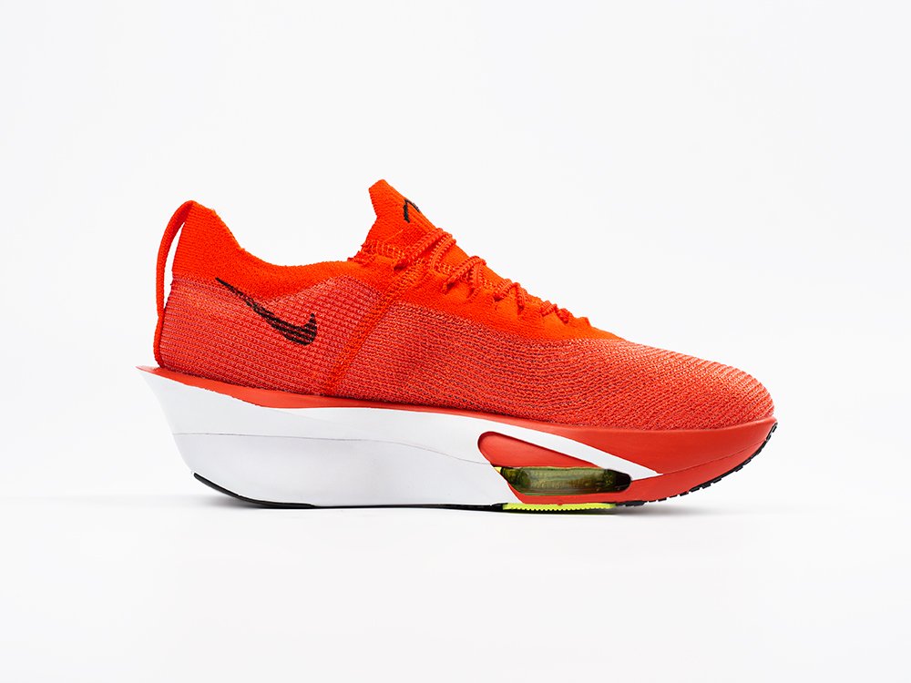 Nike Air Zoom Alphafly Next% 3 красные текстиль мужские (AR33487) - фото 3 Nike Air Zoom Alphafly Next% 3 красные текстиль мужские (AR33487) - фото 3