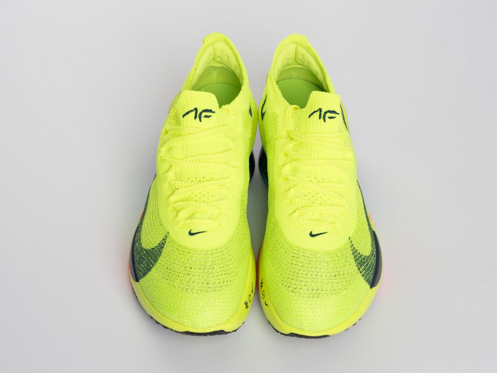 Nike Air Zoom Alphafly Next% 3 зеленые текстиль мужские (AR33488) - фото 6 Nike Air Zoom Alphafly Next% 3 зеленые текстиль мужские (AR33488) - фото 6