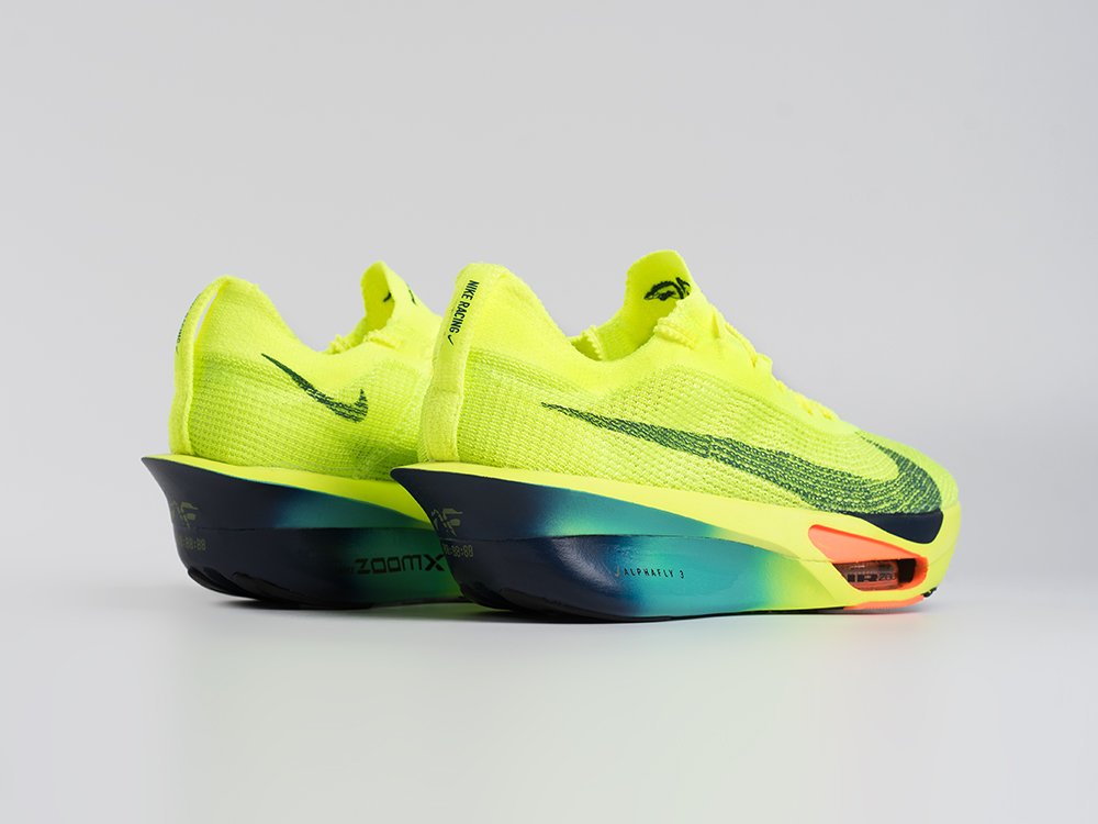 Nike Air Zoom Alphafly Next% 3 WMNS зеленые текстиль женские (AR33489) - фото 4 Nike Air Zoom Alphafly Next% 3 WMNS зеленые текстиль женские (AR33489) - фото 4