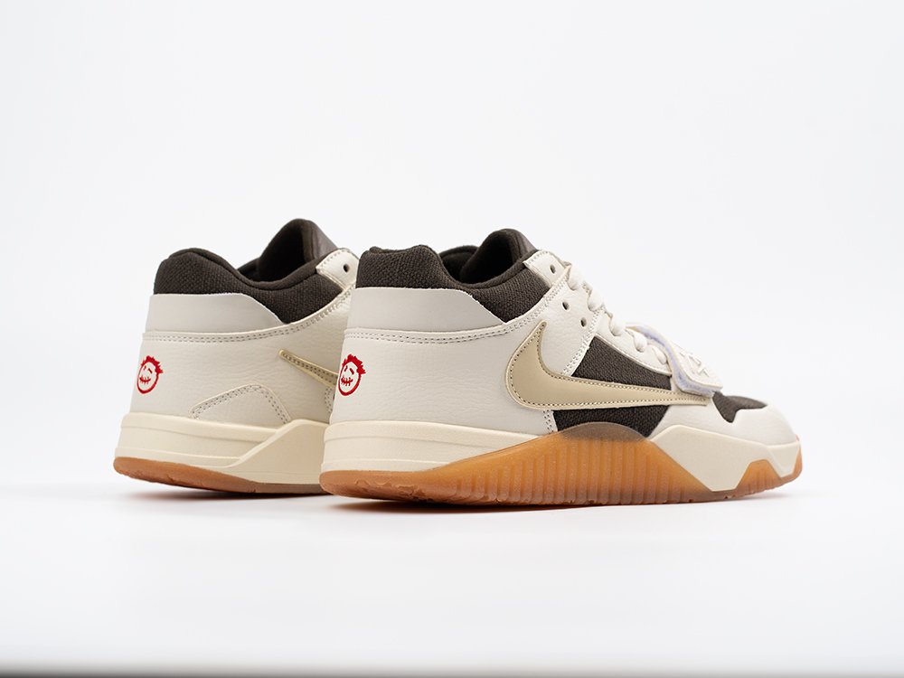 Jordan Travis Scott x Jumpman Jack Sail белые кожа мужские (AR33491) - фото 4 Jordan Travis Scott x Jumpman Jack Sail белые кожа мужские (AR33491) - фото 4