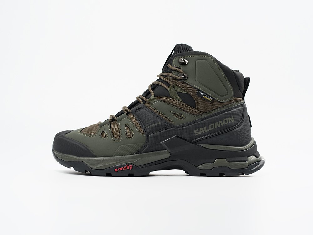 Salomon Quest 4 GTX зеленые текстиль мужские (AR33498) - фото 1 Salomon Quest 4 GTX зеленые текстиль мужские (AR33498) - фото 1