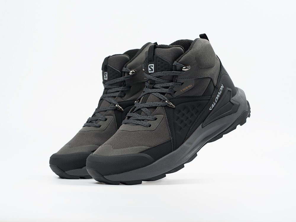 Salomon ELIXIR MID GTX серые текстиль мужские (AR33500) - фото 2 Salomon ELIXIR MID GTX серые текстиль мужские (AR33500) - фото 2