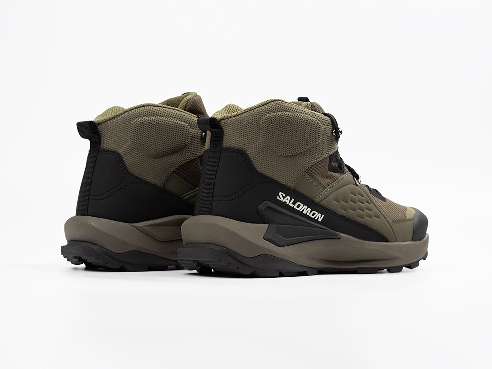 Salomon ELIXIR MID GTX зеленые текстиль мужские (AR33501) - фото 4 Salomon ELIXIR MID GTX зеленые текстиль мужские (AR33501) - фото 4