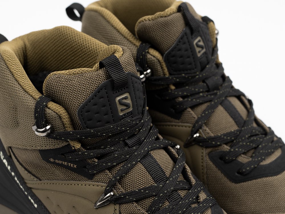 Salomon ELIXIR MID GTX зеленые текстиль мужские (AR33501) - фото 7 Salomon ELIXIR MID GTX зеленые текстиль мужские (AR33501) - фото 7