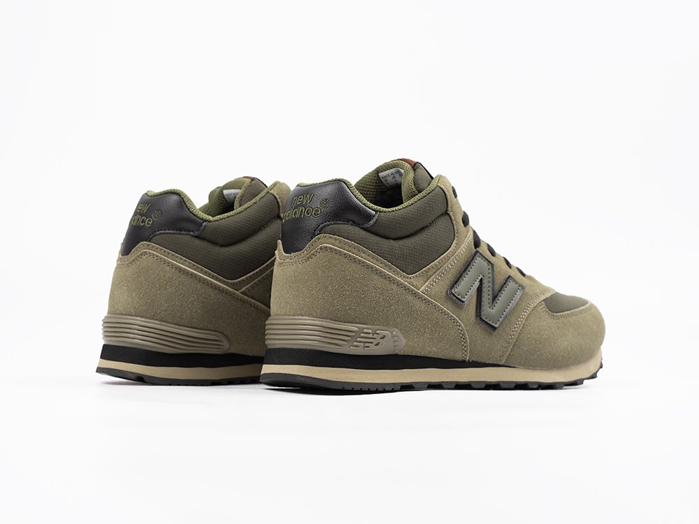 New Balance 574 Mid зеленые замша мужские (AR33502) - фото 4 New Balance 574 Mid зеленые замша мужские (AR33502) - фото 4