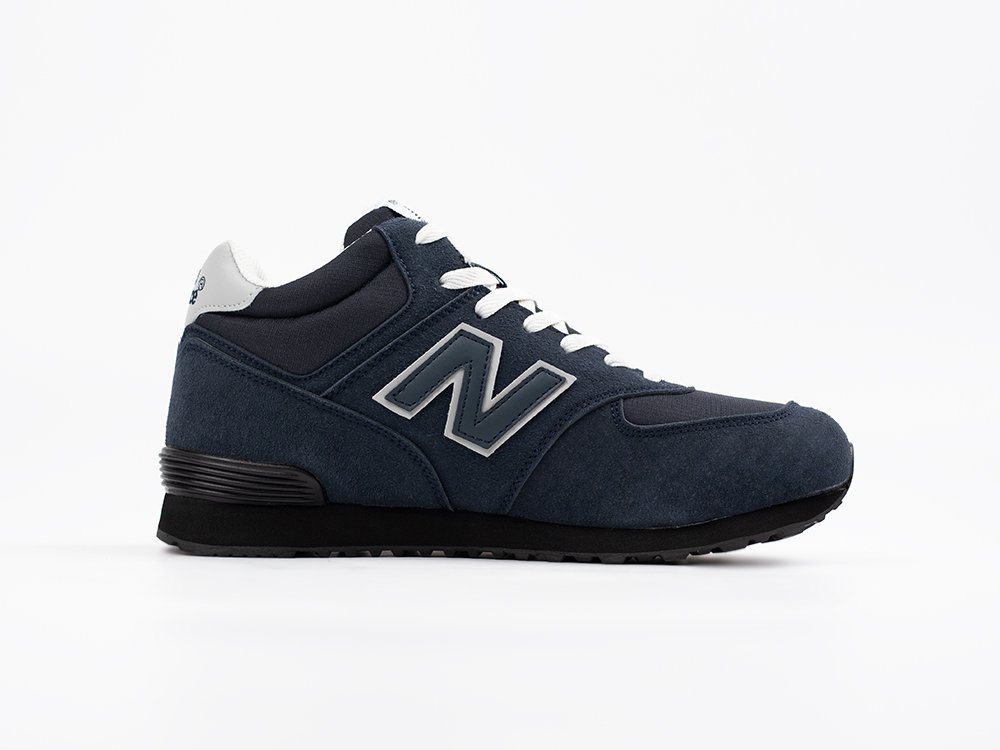 New Balance 574 Mid синие замша мужские (AR33504) - фото 3 New Balance 574 Mid синие замша мужские (AR33504) - фото 3