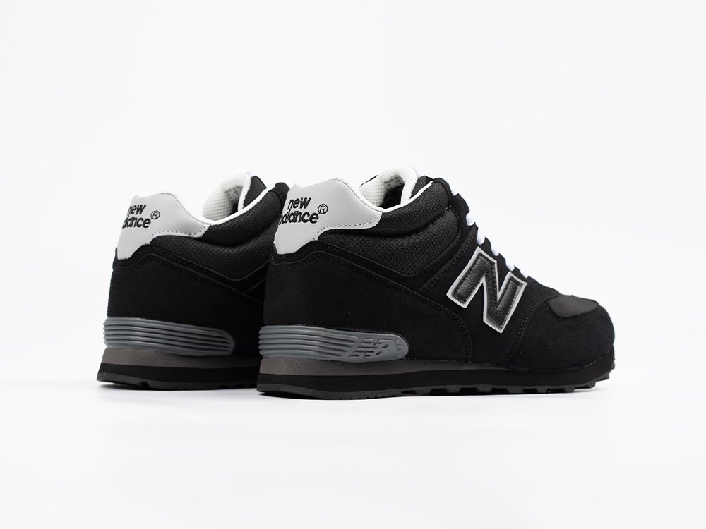 New Balance 574 Mid черные замша мужские (AR33506) - фото 4