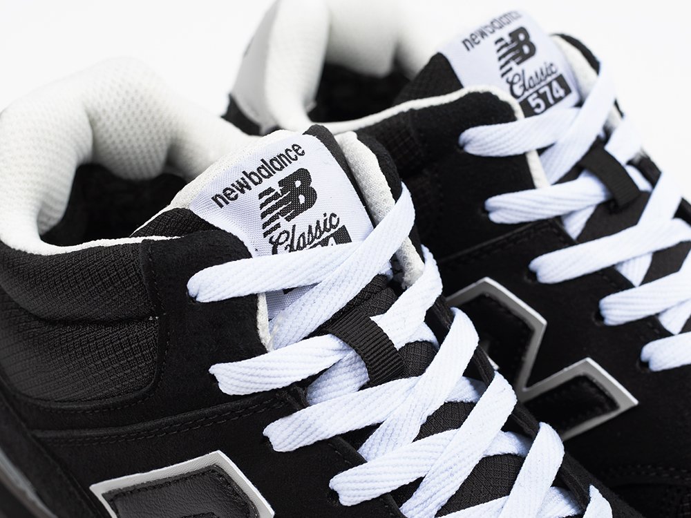 New Balance 574 Mid черные замша мужские (AR33506) - фото 7 New Balance 574 Mid черные замша мужские (AR33506) - фото 7