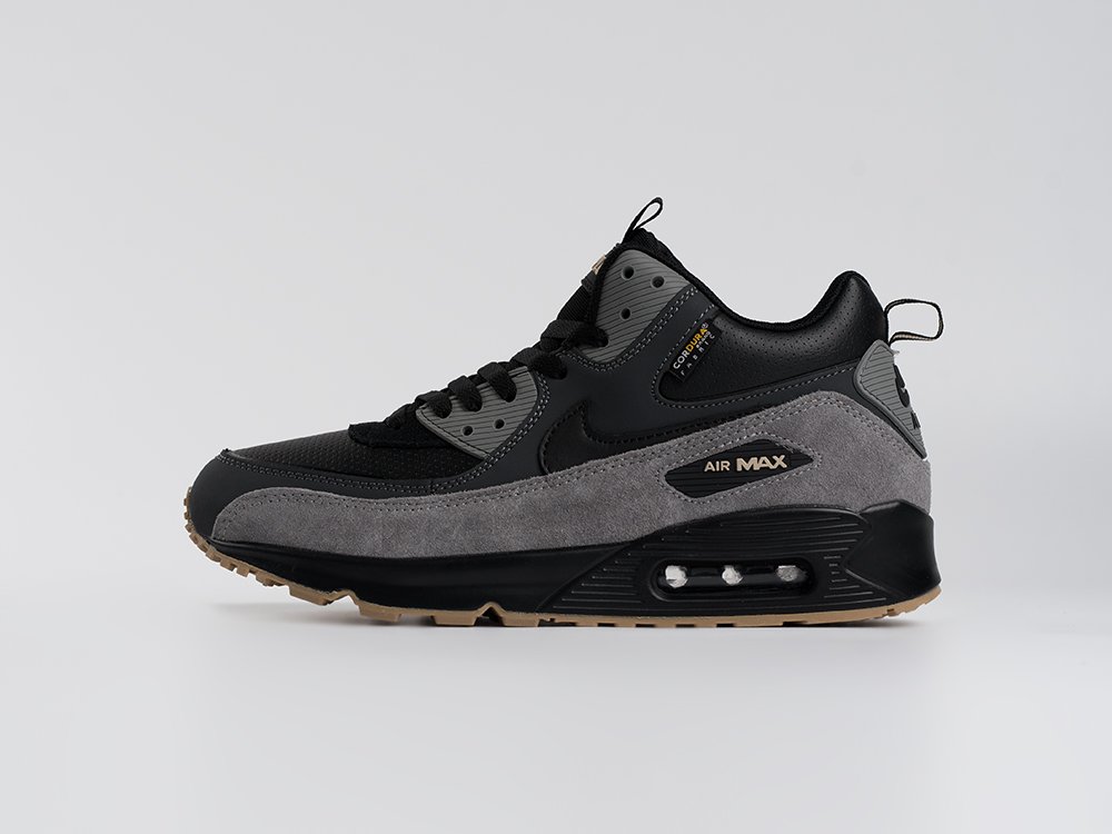 Nike Air Max 90 Mid Winter черные кожа мужские (AR33508) - фото 1 Nike Air Max 90 Mid Winter черные кожа мужские (AR33508) - фото 1