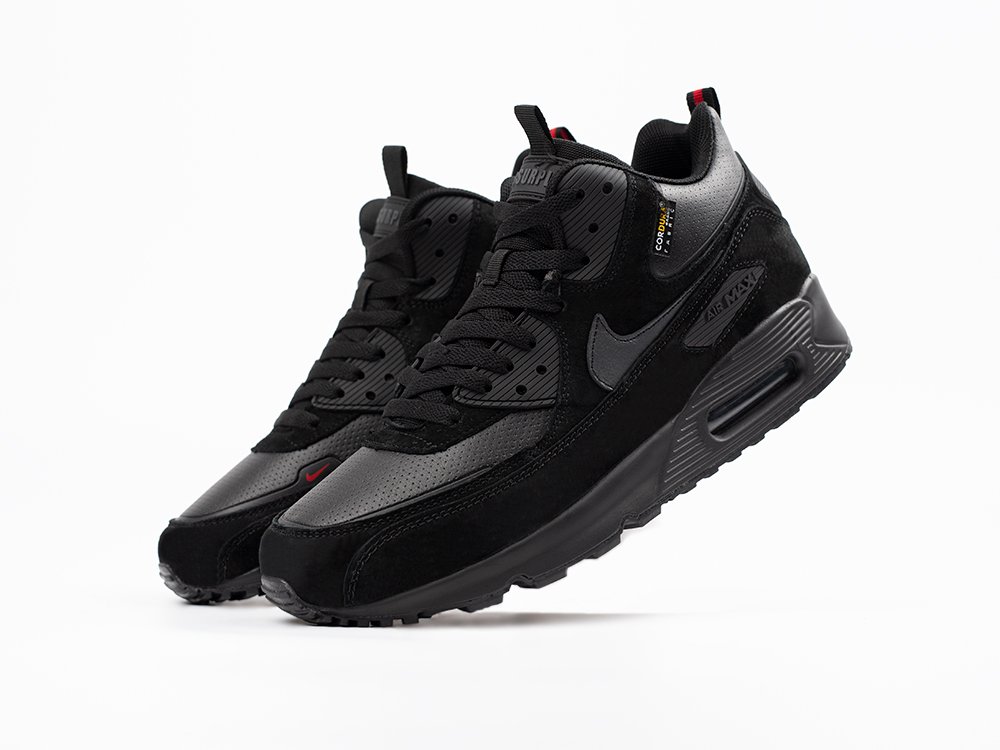 Nike Air Max 90 Mid Winter черные замша мужские (AR33509) - фото 2 Nike Air Max 90 Mid Winter черные замша мужские (AR33509) - фото 2