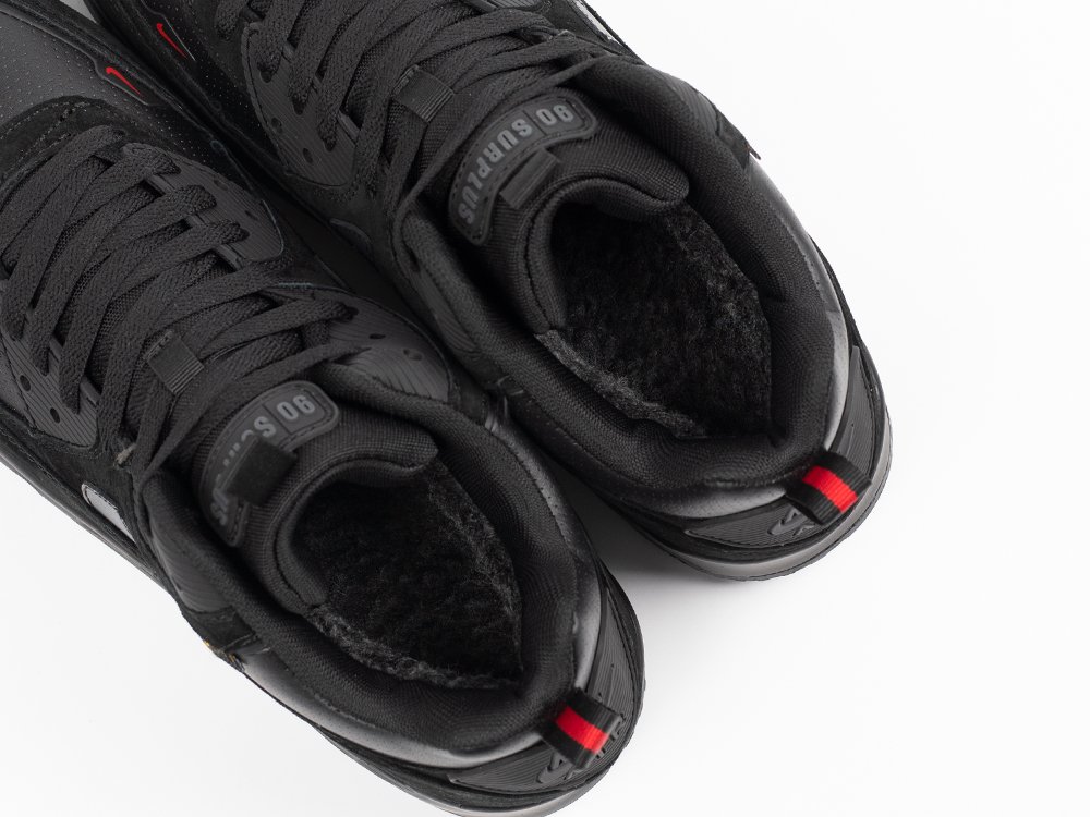 Nike Air Max 90 Mid Winter черные замша мужские (AR33509) - фото 8 Nike Air Max 90 Mid Winter черные замша мужские (AR33509) - фото 8
