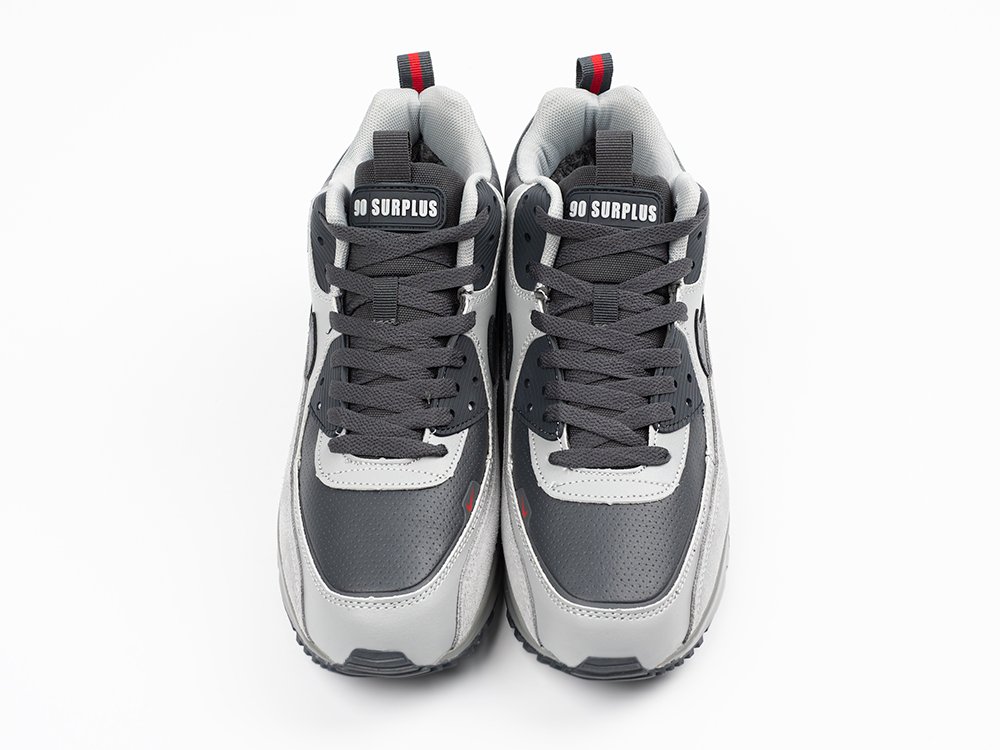 Nike Air Max 90 Mid Winter серые кожа мужские (AR33511) - фото 6 Nike Air Max 90 Mid Winter серые кожа мужские (AR33511) - фото 6