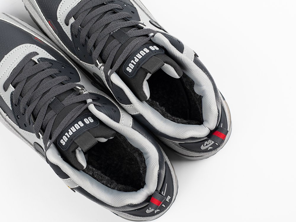 Nike Air Max 90 Mid Winter серые кожа мужские (AR33511) - фото 8 Nike Air Max 90 Mid Winter серые кожа мужские (AR33511) - фото 8