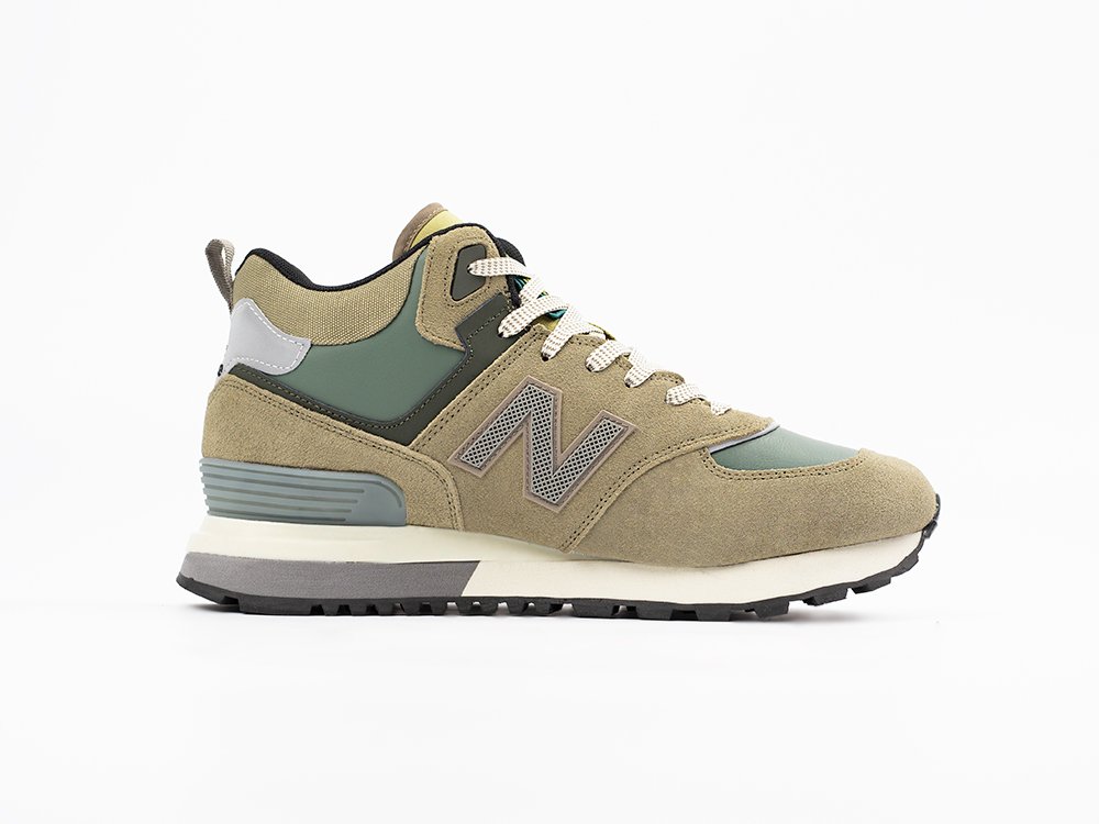 New Balance 574 Mid зеленые замша мужские (AR33514) - фото 4 New Balance 574 Mid зеленые замша мужские (AR33514) - фото 4