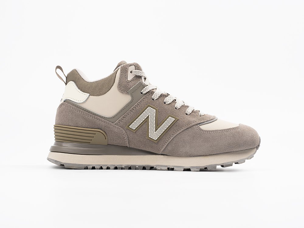 New Balance 574 Mid бежевые замша мужские (AR33515) - фото 3 New Balance 574 Mid бежевые замша мужские (AR33515) - фото 3