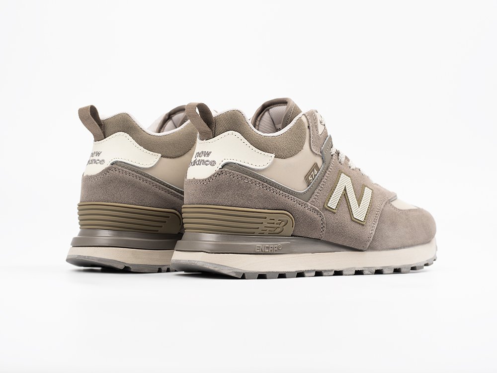New Balance 574 Mid бежевые замша мужские (AR33515) - фото 4 New Balance 574 Mid бежевые замша мужские (AR33515) - фото 4