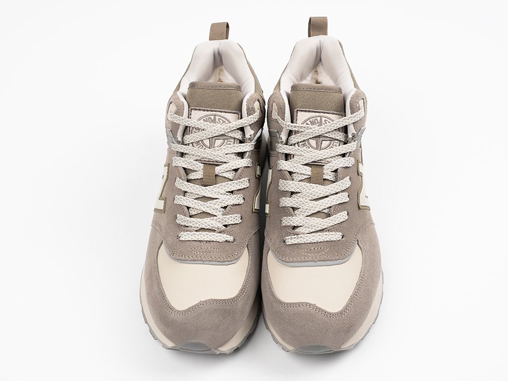 New Balance 574 Mid бежевые замша мужские (AR33515) - фото 6 New Balance 574 Mid бежевые замша мужские (AR33515) - фото 6