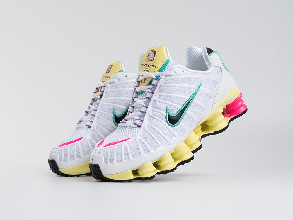 Nike Shox TL WMNS белые текстиль женские (AR33532) - фото 2 Nike Shox TL WMNS белые текстиль женские (AR33532) - фото 2