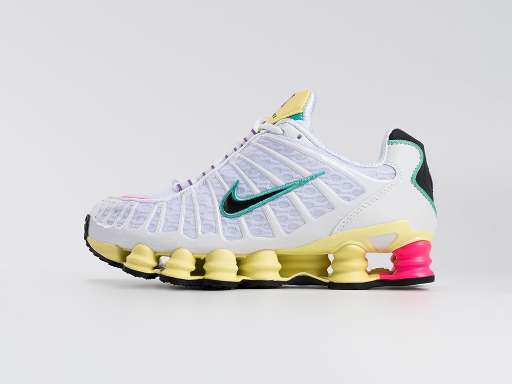 Nike Shox TL WMNS белые текстиль женские (AR33532) - фото 1