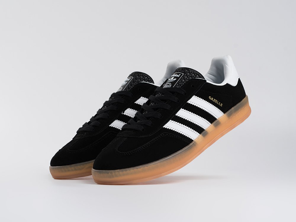 Adidas Gazelle OG черные замша мужские (AR33545) - фото 2 Adidas Gazelle OG черные замша мужские (AR33545) - фото 2