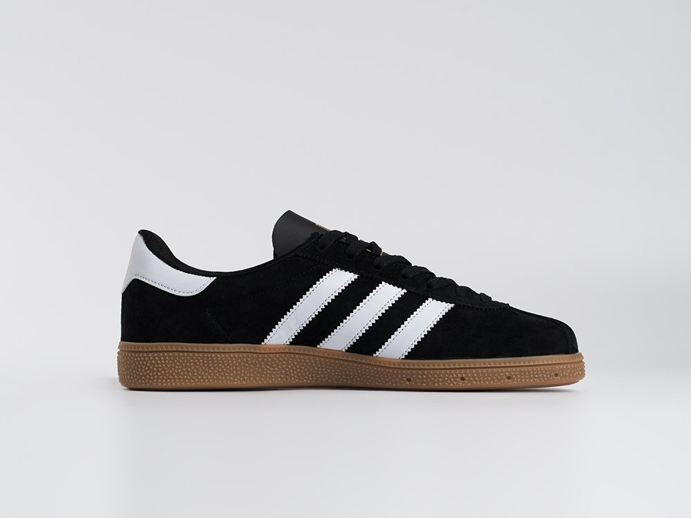 Adidas MUNCHEN черные замша мужские (AR33552) - фото 3 Adidas MUNCHEN черные замша мужские (AR33552) - фото 3