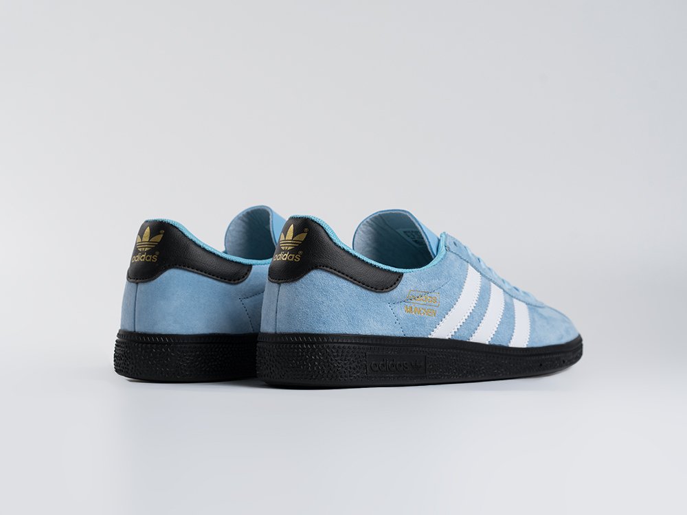 Adidas MUNCHEN голубые замша мужские (AR33553) - фото 3 Adidas MUNCHEN голубые замша мужские (AR33553) - фото 3