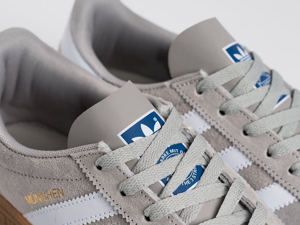 Adidas MUNCHEN серые замша мужские (AR33554) - фото 8 Adidas MUNCHEN серые замша мужские (AR33554) - фото 8