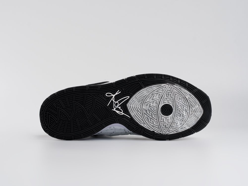 Nike Kyrie 6 белые текстиль мужские (AR33555) - фото 4 Nike Kyrie 6 белые текстиль мужские (AR33555) - фото 4