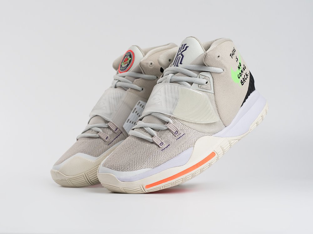 Nike Kyrie 6 There Is No Coming Back бежевые текстиль мужские (AR33556) - фото 2 Nike Kyrie 6 There Is No Coming Back бежевые текстиль мужские (AR33556) - фото 2