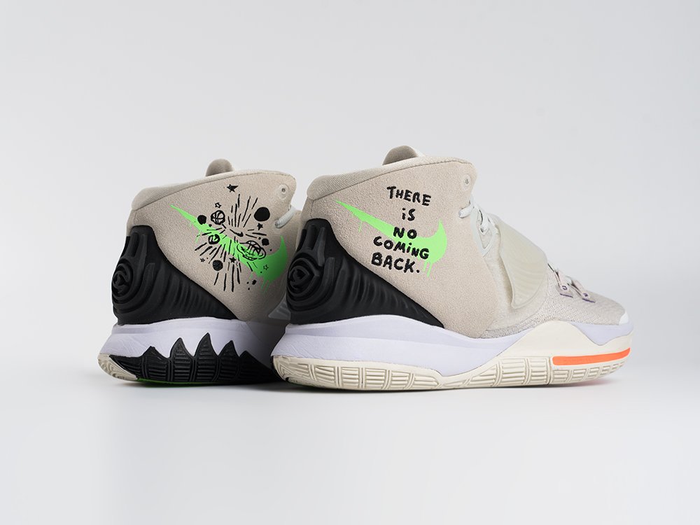 Nike Kyrie 6 There Is No Coming Back бежевые текстиль мужские (AR33556) - фото 3 Nike Kyrie 6 There Is No Coming Back бежевые текстиль мужские (AR33556) - фото 3